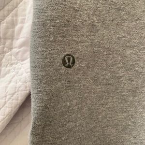 Gray Lululemon Chamber Layer Pullover Hoodie